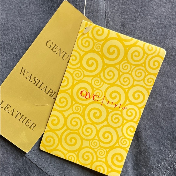 Dialogue Navy Suede Cape / Lined New With Tags QVC - Picture 4 of 9